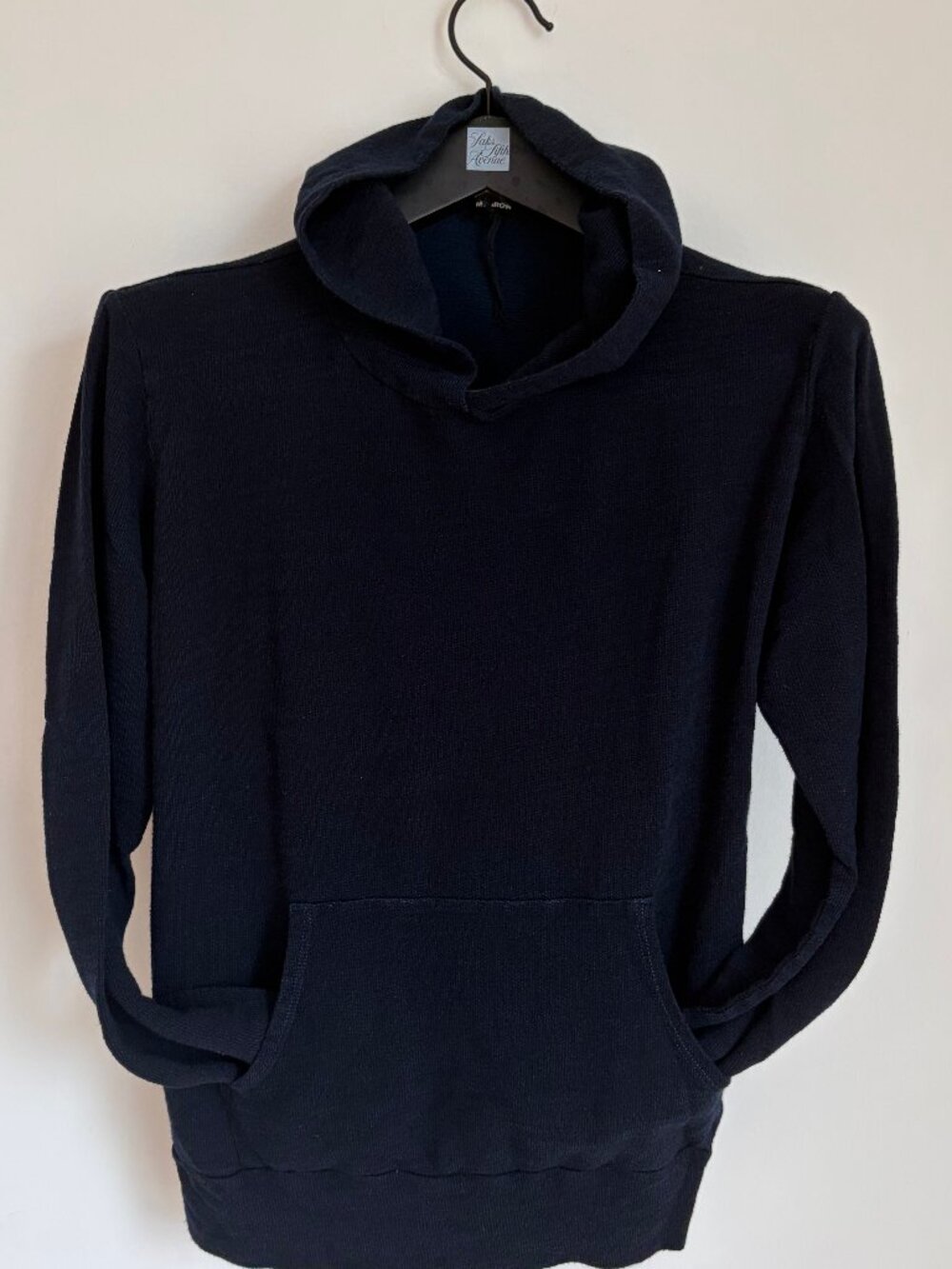 Monrow Super Soft Pullover Hoodie Navy